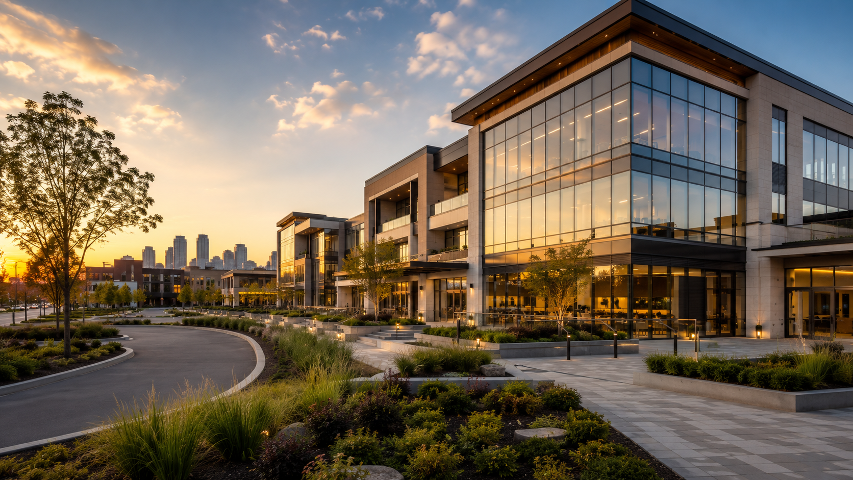 Office and mixed-use commercial complex